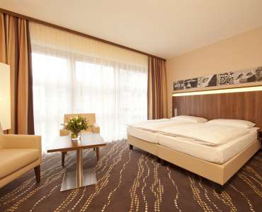 Großes Doppelzimmer Premium im Heikotel am Stadtpark Großes Doppelzimmer Premium im Heikotel am Stadtpark