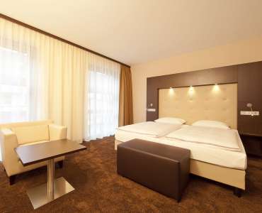 Doppelzimmer Premium im Heikotel Hotel am Stadtpark Doppelzimmer Premium im Heikotel Hotel am Stadtpark
