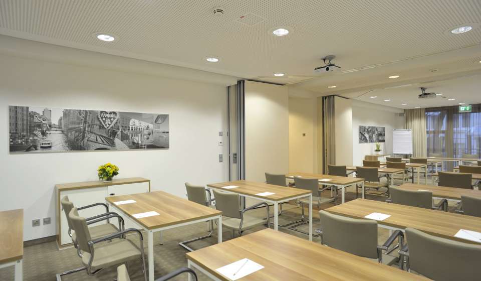 Konferenzbereich im Heikotel am Stadtpark in Hamburg