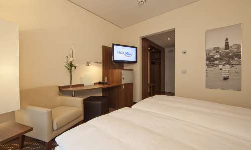 Doppelzimmer Standard im Heikotel am Stadtpark