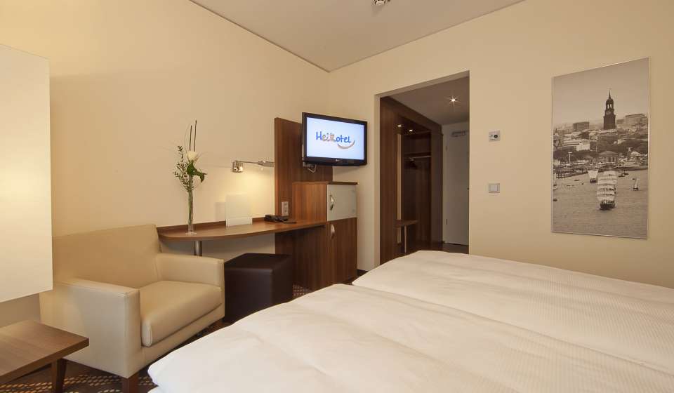 Doppelzimmer Standard im Heikotel am Stadtpark