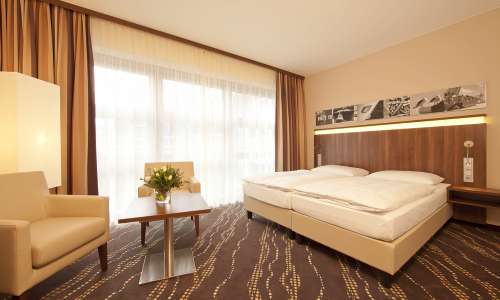 Großes Doppelzimmer Premium im Heikotel am Stadtpark
