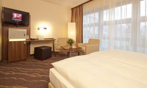 Großes Doppelzimmer Premium im Heikotel am Stadtpark