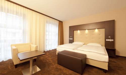 Doppelzimmer Premium im Heikotel Hotel am Stadtpark