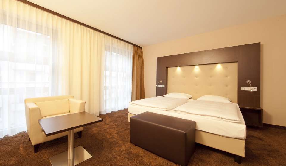 Doppelzimmer Premium im Heikotel Hotel am Stadtpark