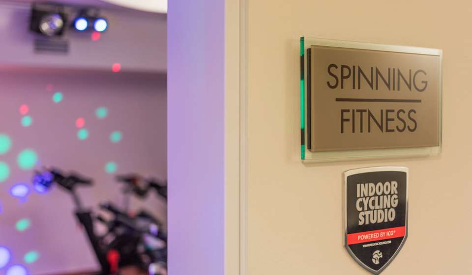 Fitnessraum im Heikotel am Stadtpark