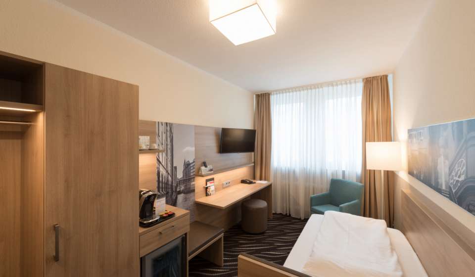 Einzelzimmer Standard im Heikotel am Stadtpark