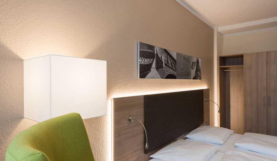 Doppelzimmer Premium im Heikotel am Stadtpark