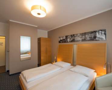 Doppelzimmer Standard im Heikotel am Stadtpark