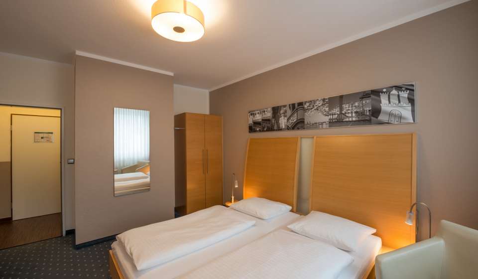 Doppelzimmer Standard im Heikotel am Stadtpark