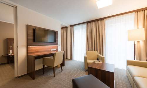 Wohnbereich im Doppelzimmer Premium Wohnbereich im Doppelzimmer Premium
