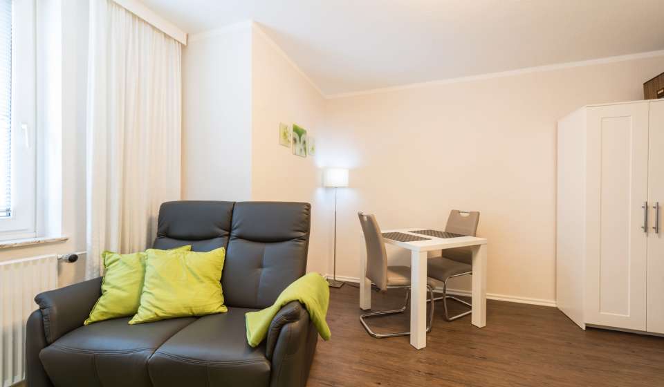 Sessel im Heikotel Serviced Appartement