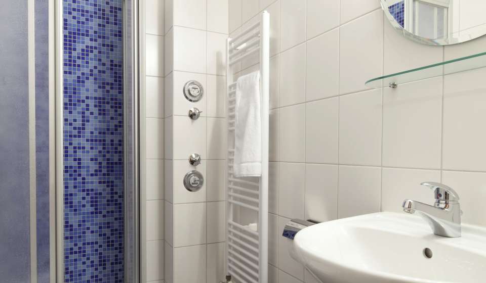 Badezimmer im Heikotel Serviced Appartement