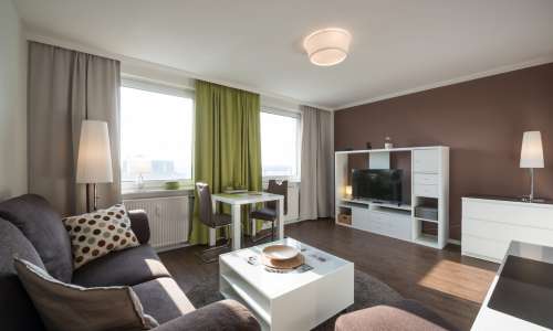 Gemütliches Zimmer im Heikotel Serviced Appartement