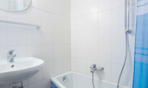 Badezimmer im Heikotel Serviced Appartement