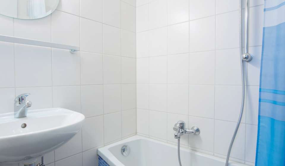Badezimmer im Heikotel Serviced Appartement