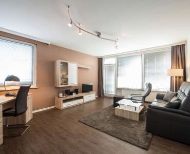 Wohnbereich im Heikotel Serviced Appartement