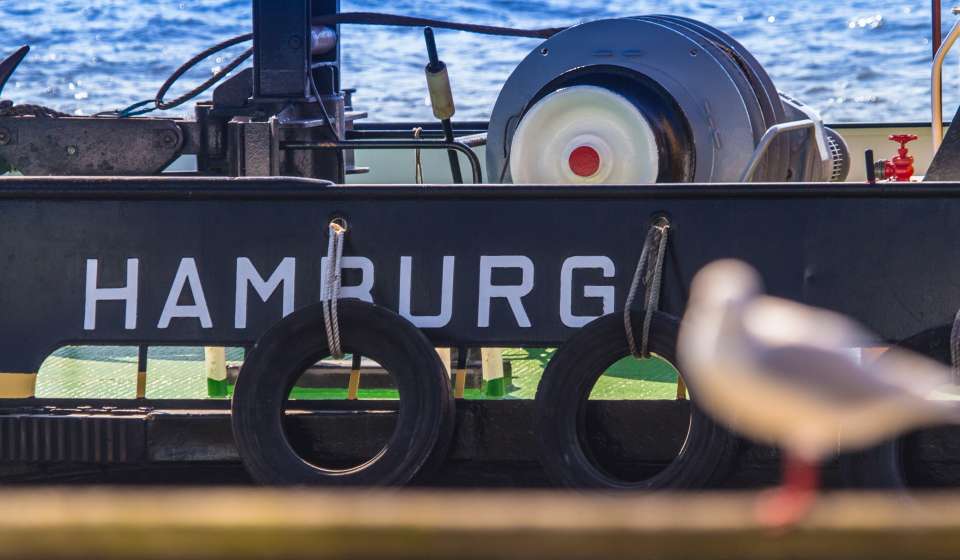 Fischkutter in Hamburg