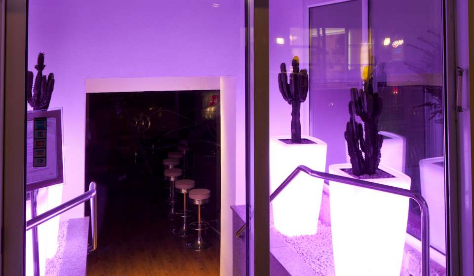 Eingangsbereich Hansibar im Heikotel am Stadtpark