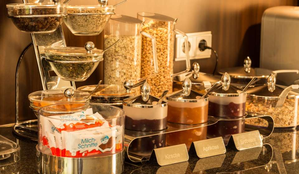 Frühstücksbuffet im Hotel Windsor in Hamburg